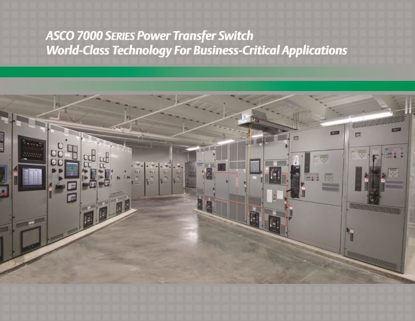 ASCO Power Transfer Switch AdvanceTech Power